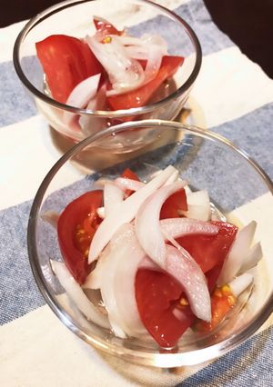 トマトと新玉ねぎのマリネ-レシピのメイン写真
