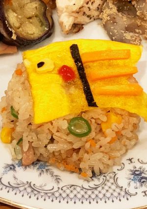 こどもの日やお誕生日に栄養ばっちりピラフ-レシピのメイン写真