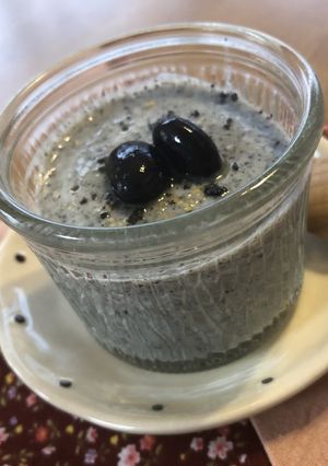 お豆腐プリン　黒ごま-レシピのメイン写真