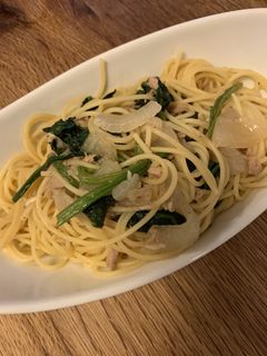 ★ほうれん草とツナの簡単和風パスタ★-レシピのメイン写真