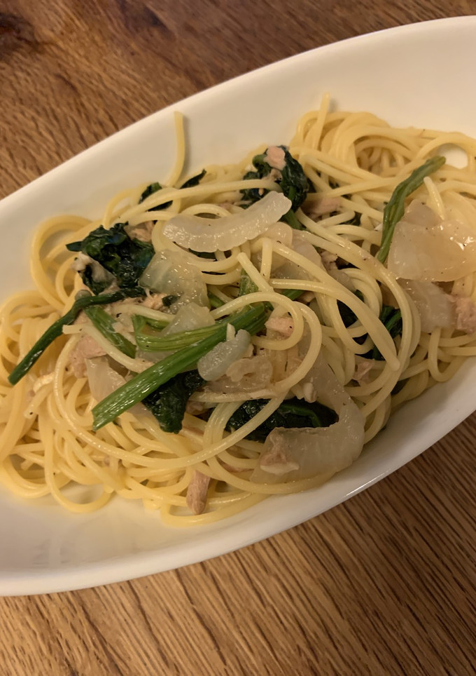 ★ほうれん草とツナの簡単和風パスタ★-レシピのメイン写真