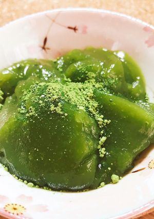 糖質制限　ひんやりぷるっと抹茶わらび餅-レシピのメイン写真