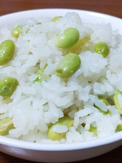 超簡単 梅昆布茶の枝豆ご飯-レシピのメイン写真