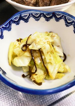 キャベツ塩昆布和え-レシピのメイン写真