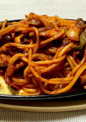 簡単!喫茶店のナポリタン-レシピのメイン写真