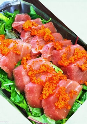 息子がダイスキ☆洋風わさびカルパッチョ-レシピのメイン写真