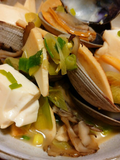 アサリと豆腐-レシピのメイン写真