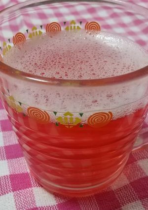 クランベリー味の手作り経口補水液-レシピのメイン写真