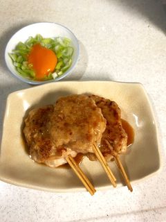 月見 つくね棒-レシピのメイン写真