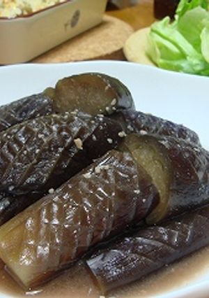 ナスの酢味噌煮-レシピのメイン写真
