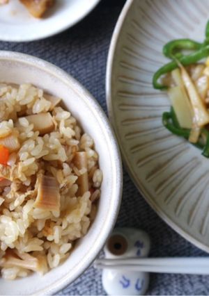 春に食べたい☆たけのこご飯-レシピのメイン写真