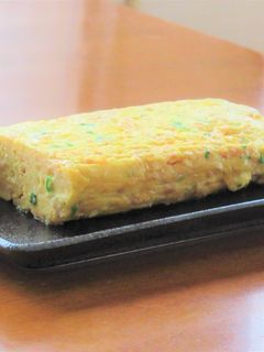 だし巻き卵 ひきわり納豆入り-レシピのメイン写真
