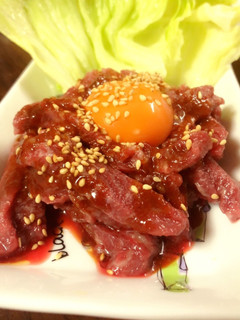 馬肉ユッケ-レシピのメイン写真