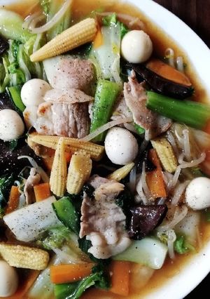 八宝菜・皿うどん・中華丼*･野菜たっぷり-レシピのメイン写真
