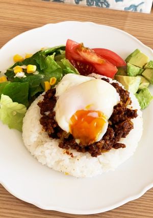 電子レンジ 簡単ドライカレー-レシピのメイン写真