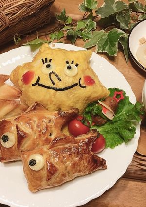 こどもの日 *こいのぼりのミートパイ*-レシピのメイン写真