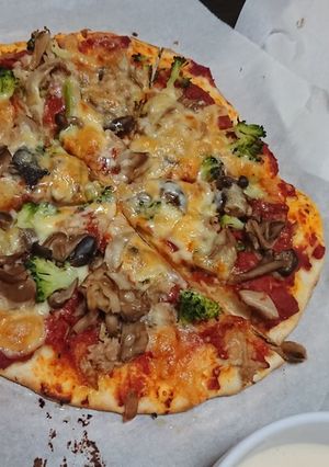 揉むだけ！簡単ピザ生地-レシピのメイン写真