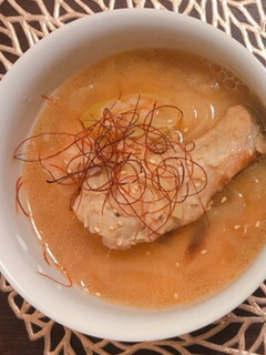 簡単レンジで参鶏湯風スープ-レシピのメイン写真