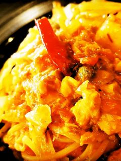 サバ缶とキャベツのスパゲッティちょいトマ-レシピのメイン写真