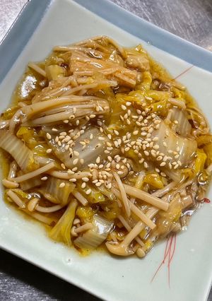 白菜とえのきのあん-レシピのメイン写真
