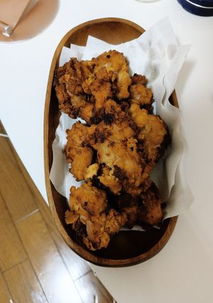 簡単♡♡ピリ辛減塩鶏モモ唐揚げ♡♡-レシピのメイン写真