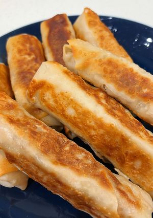 何でも残り物で春巻き-レシピのメイン写真