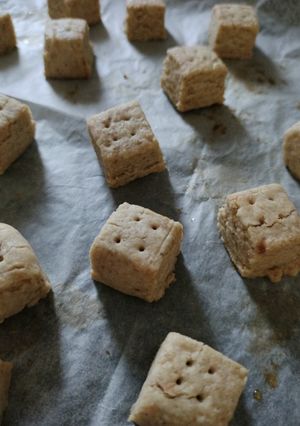 オートミールと米粉チーズCUBEクッキー-レシピのメイン写真