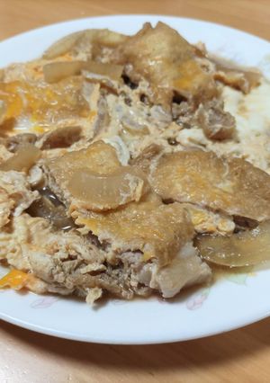油揚げでカツ煮-レシピのメイン写真