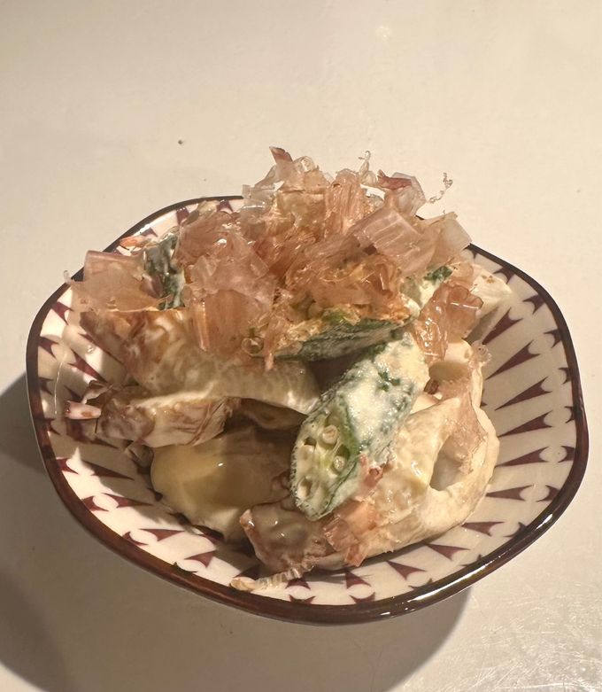 オクラとちくわのワサビマヨ和え☘️-レシピのメイン写真