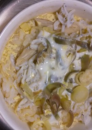 簡単蒸しご飯卵閉じ丼-レシピのメイン写真
