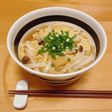 レンジで簡単♪卵とじうどん