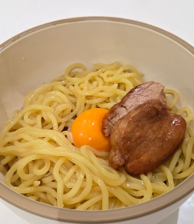 【TKM】卵かけ麺-レシピのメイン写真