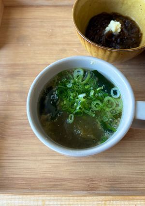 鍋いらず、1人分のお味噌汁-レシピのメイン写真