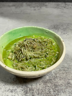 エノキで作るペストジェノベーゼパスタ-レシピのメイン写真