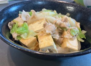 豚バラと厚揚げのキャベツ炒め-レシピのメイン写真