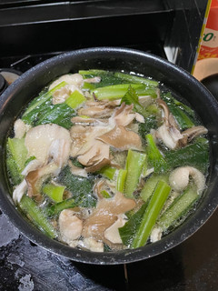 鶏ハムと小松菜のスープ-レシピのメイン写真