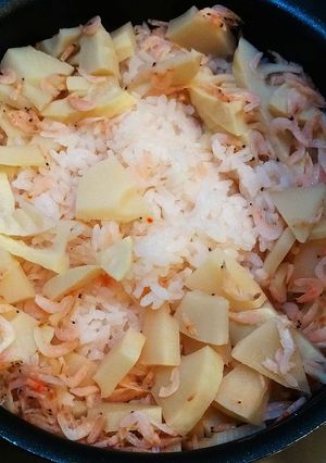 筍と干しエビの炊き込みご飯-レシピのメイン写真