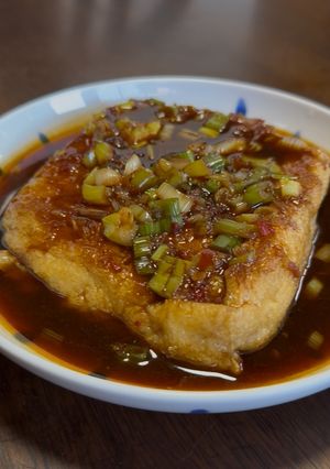 ピリ辛香味厚揚げ-レシピのメイン写真