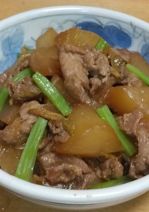 大根と豚肉の煮物-レシピのメイン写真