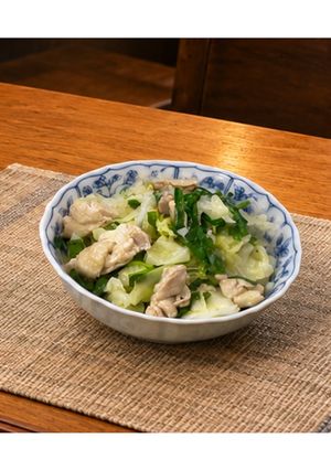 鶏もも肉ときゃべつの塩レモン炒め★動画あり★-レシピのメイン写真