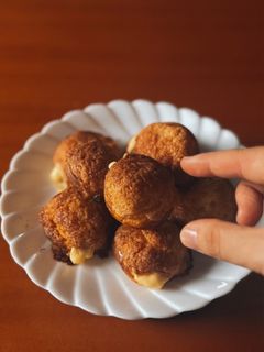 ガリガリクッキーシュークリーム-レシピのメイン写真