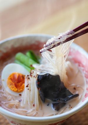 まろやか仕立てのレンチン豆乳麻辣湯-レシピのメイン写真