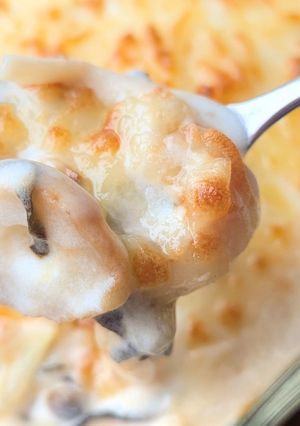 片栗粉で失敗なし！キノコとチクワの和風グラタン-レシピのメイン写真