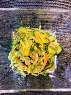 ツナきゅうりと香味野菜の浅漬け風サラダ-レシピのメイン写真