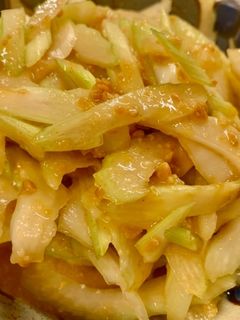 セロリの酢味噌和え-レシピのメイン写真