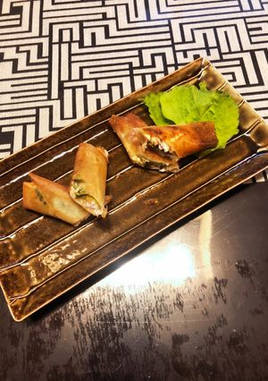 カジキマグロの梅チーズ春巻き-レシピのメイン写真