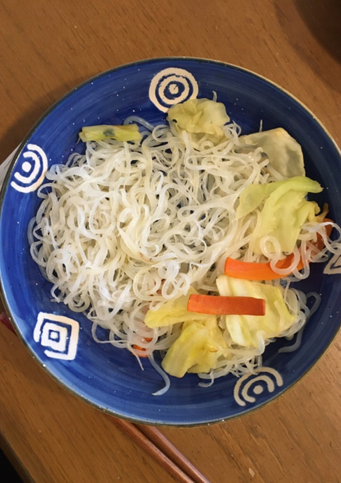 ヘルシー！しらたきの塩焼きそば風-レシピのメイン写真