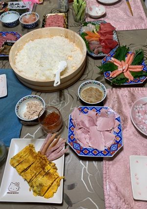 手巻き寿司　パーティー-レシピのメイン写真