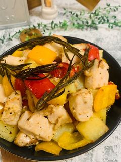 ごろごろ野菜のハーブ焼き-レシピのメイン写真