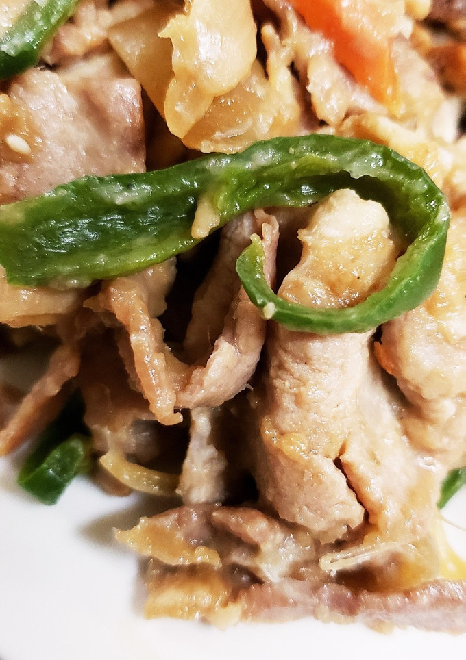 豚肉と新玉ねぎのしょうが焼き-レシピのメイン写真